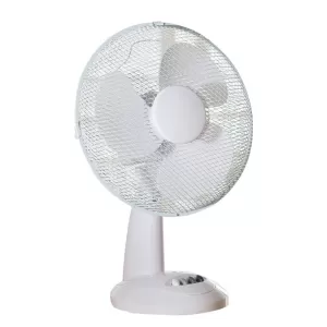 Daewoo And Desk Fan 12" - White