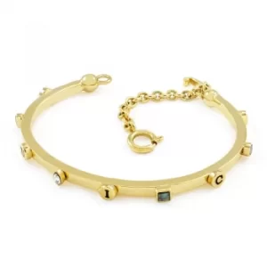 Ladies Juicy Couture Gold Plated Semi-Precious Juicy Bangle