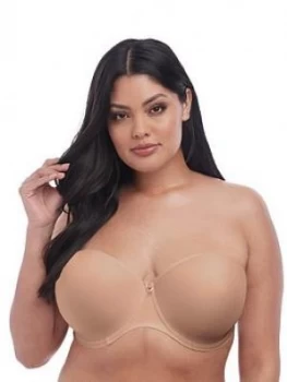 Elomi Smooth Moulded Strapless Seamless Underwire T-Shirt Bra - Nude, Nude, Size 34J, Women