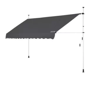 Clamp Awning Anthracite 350cm