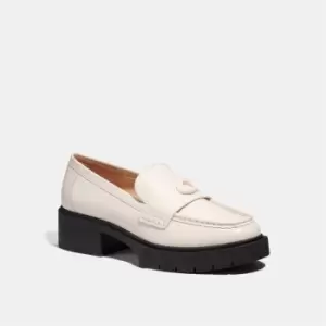 Coach Leah Loafer - White