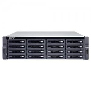 QNAP TVS-1672XU-RP i3-8100 Ethernet LAN Rack (3U) Black NAS