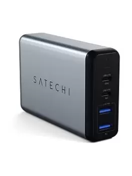 Satechi 75W Dual Type-C Pd Travel Charger (Space Grey)