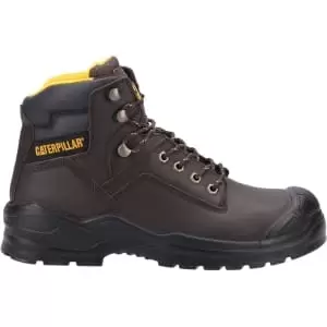 Caterpillar CAT Striver S3 Safety Boot with Bump Cap Toe - Brown - Size 11