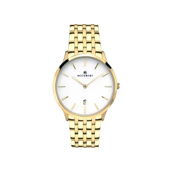 Accurist 7239.01 Gold Plated Bracelet Watch - W19149