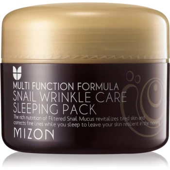 Mizon Snail Wrinkle Caring Sleeping Pack Night Cream Mizon - 80ml