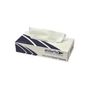 Andarta 07-006 Luxury Facial Tissue 100 Sheets - Pack of 36