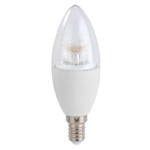 Xavax LED Bulb, E14, 470lm replaces 40W candle bulb, warm white