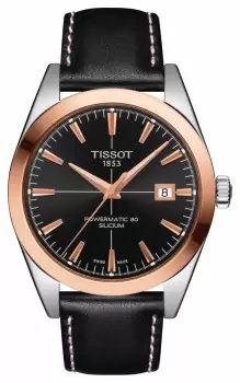 Tissot T9274074605100 Gentleman Powermatic 80 Silicium Solid Watch