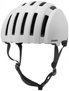 Carrera Precinct Helmet Shiny White 55 58cm