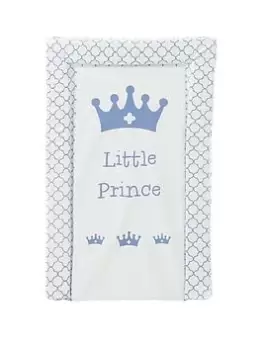 Obaby Little Prince Changing Mat, White/Blue