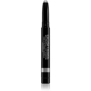 Gosh Mineral Waterproof Long-Lasting Eyeshadow in Pencil Waterproof Shade 006 Metallic Grey 1,4 g
