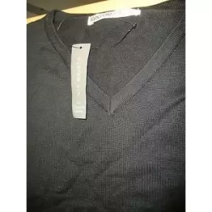 Kustom Kit Mens Arundel Long Sleeve V-Neck Sweater (XL) (Graphite)