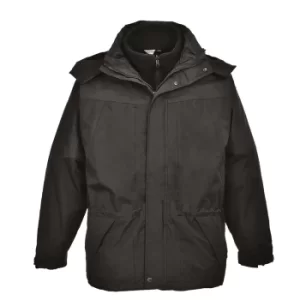 Aviemore Mens 3-in-1 Waterproof Jacket Black XL