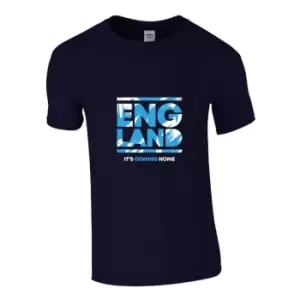 Classicos de Futebol England Fan T Shirt - Blue