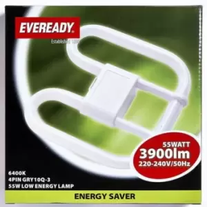 Eveready Energy Saving 2D Lamp 55W 4 PIN - 484248