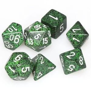 Chessex Speckled Poly 7 Dice Set: Recon