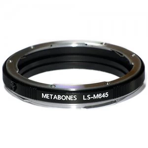 Metabones Mamiya 645 Lens to Leica S Adapter - Black
