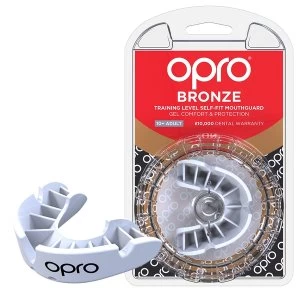 UFC Bronze Mouthguard by Opro White Adult