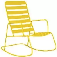 Novogratz Rocking Chair Yellow