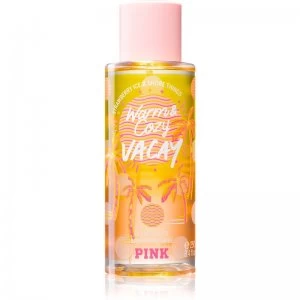Victoria's Secret Pink Warm & Cozy Vacay Scented Body Spray For Her 250ml