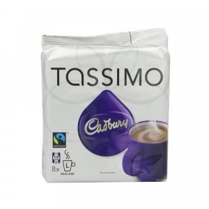 Tassimo Cadburys Hot Chocolate Refill Pods - 8 Cups