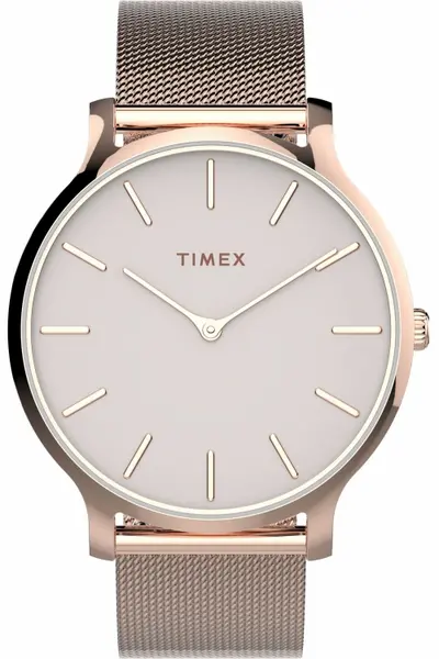 Timex Transcend 38Mm Stainless Steel Mesh Band Watch