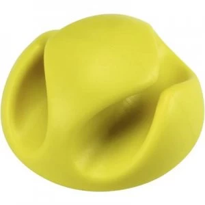 Cable mount Self adhesive Yellow 558360