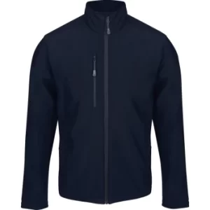 Recycled Printable Softshell Navy Blue Jackets (L)