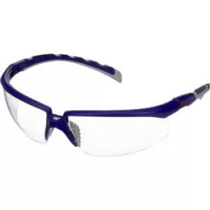 3M S2001AF-BLU Safety glasses Anti-fog coating, Anti-scratch coating, Angle adjustable Blue, Grey DIN EN 166