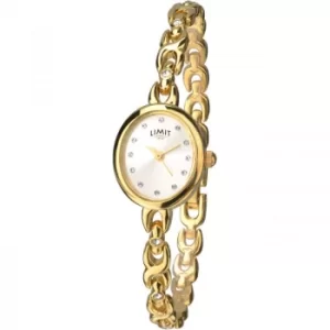 Ladies Gold Plated Bracelet Watch