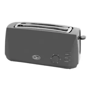 Quest 35089 4 Slice Extra Wide Long Slot Cool Touch Toaster