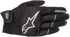 Alpinestars Atom Gloves, black-white, Size XL, black-white, Size XL