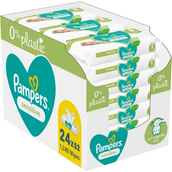 Pampers Sensitive 24x52 Wet Wipes