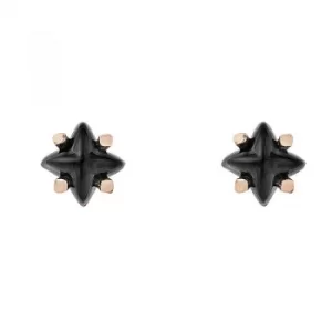 Tiny Glas Star Stud Earrings