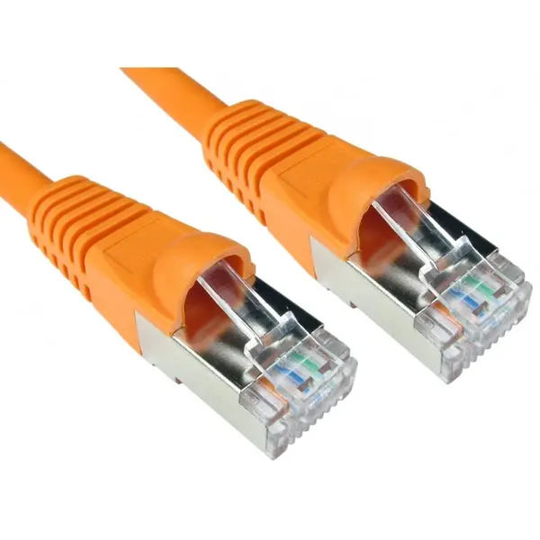 Cables Direct 15m CAT6A Patch Cable (Orange)