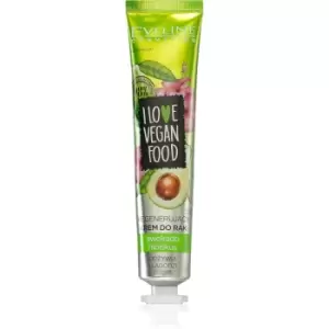 Eveline Cosmetics I Love Vegan Food Regenerating Hand Cream With Avocado 50ml
