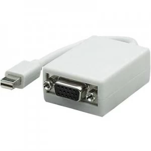 Manhattan VGA / DisplayPort Adapter [1x Mini DisplayPort plug - 1x VGA socket] White 0.17 m