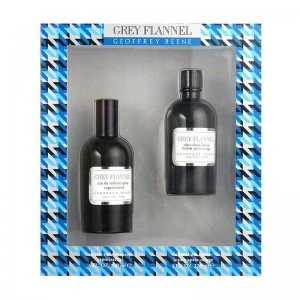 Geoffrey Beene Grey Flannel Gift Set 120ml Eau de Toilette + 120ml Aftershave Lotion