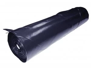 Wickes 1200 Gauge Black Damp Proof Membrane - 4 x 25m