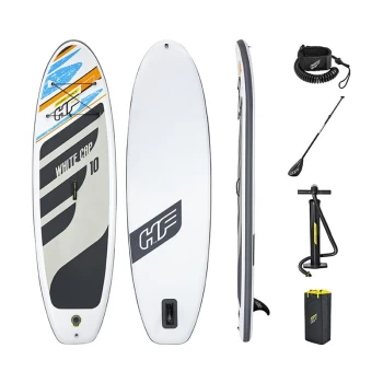 Bestway - 10ft Hydro-Force White Cap Inflatable Paddle Board SUP Set