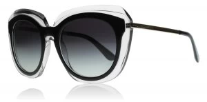 Dolce & Gabbana DG4282 Sunglasses Black / Crystal 675/8G 54mm