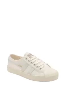 'Coaster' Canvas Lace-Up Trainers