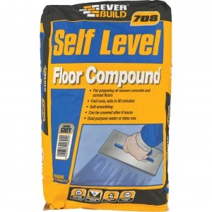 Everbuild 708 Self Level Floor Cement Compound 20KG
