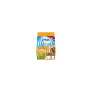 HiLife FEED ME! Turkey & Chicken With Bacon & Vegetables Dog Food 2kg - wilko