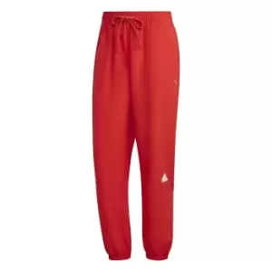 adidas Woven Tracksuit Bottoms - Red