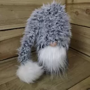 29cm Tall Gonk With Oversized Fur Hat Christmas Decoration Festive Ornament