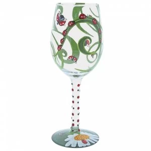 Ladybug Lolita Wine Glass
