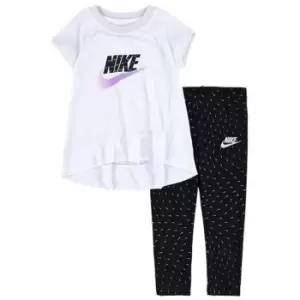 Nike Tunic And Leggings Set Baby Girls - Black