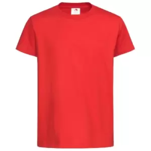 Stedman Childrens/Kids Classic Organic T-Shirt (L) (Scarlet Red)